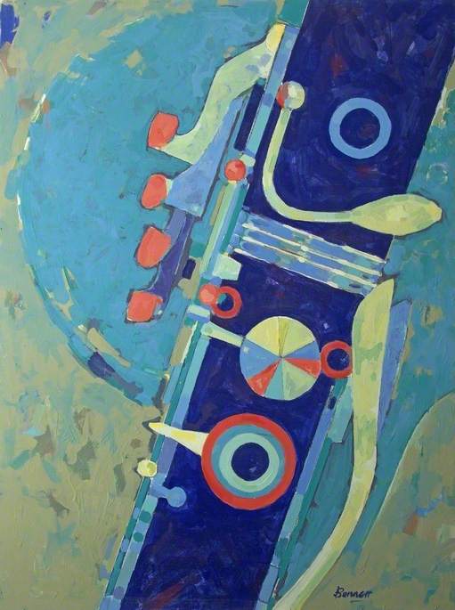 Wikioo.org - The Encyclopedia of Fine Arts - Painting, Artwork by David Bennett - Clare's Clarinet