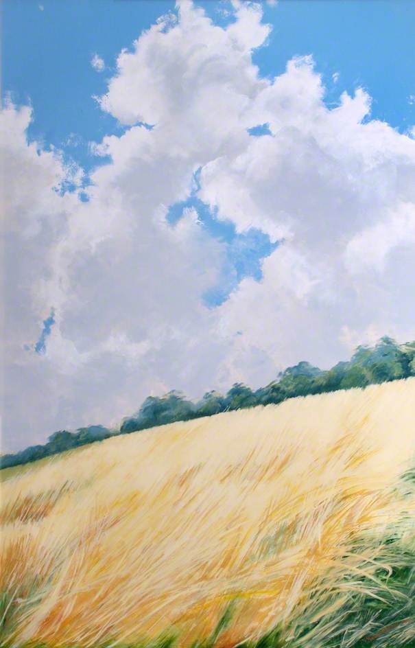 Wikioo.org - The Encyclopedia of Fine Arts - Painting, Artwork by Yvonne Fletcher - Richmond Park, London (panel 1 of 5)