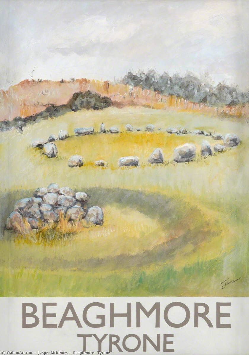 Wikioo.org - The Encyclopedia of Fine Arts - Painting, Artwork by Jasper Mckinney - Beaghmore, Tyrone