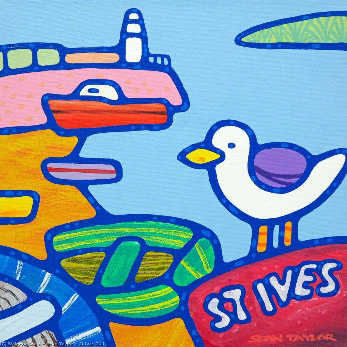 Wikioo.org - The Encyclopedia of Fine Arts - Painting, Artwork by Sean Taylor - St Ives Gull