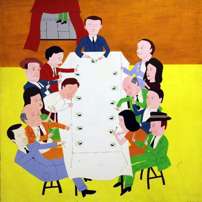 Wikioo.org – L'Enciclopedia delle Belle Arti - Pittura, Opere di Mike Lawson - alta tavolo