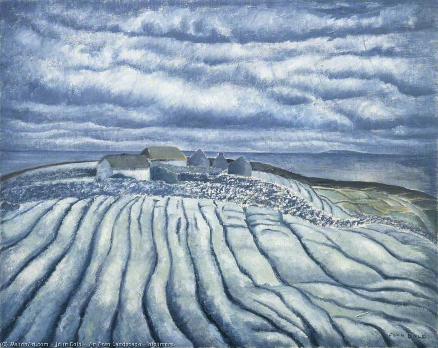 Wikioo.org - The Encyclopedia of Fine Arts - Painting, Artwork by John Bold - An Aran Landscape (Inishmore)