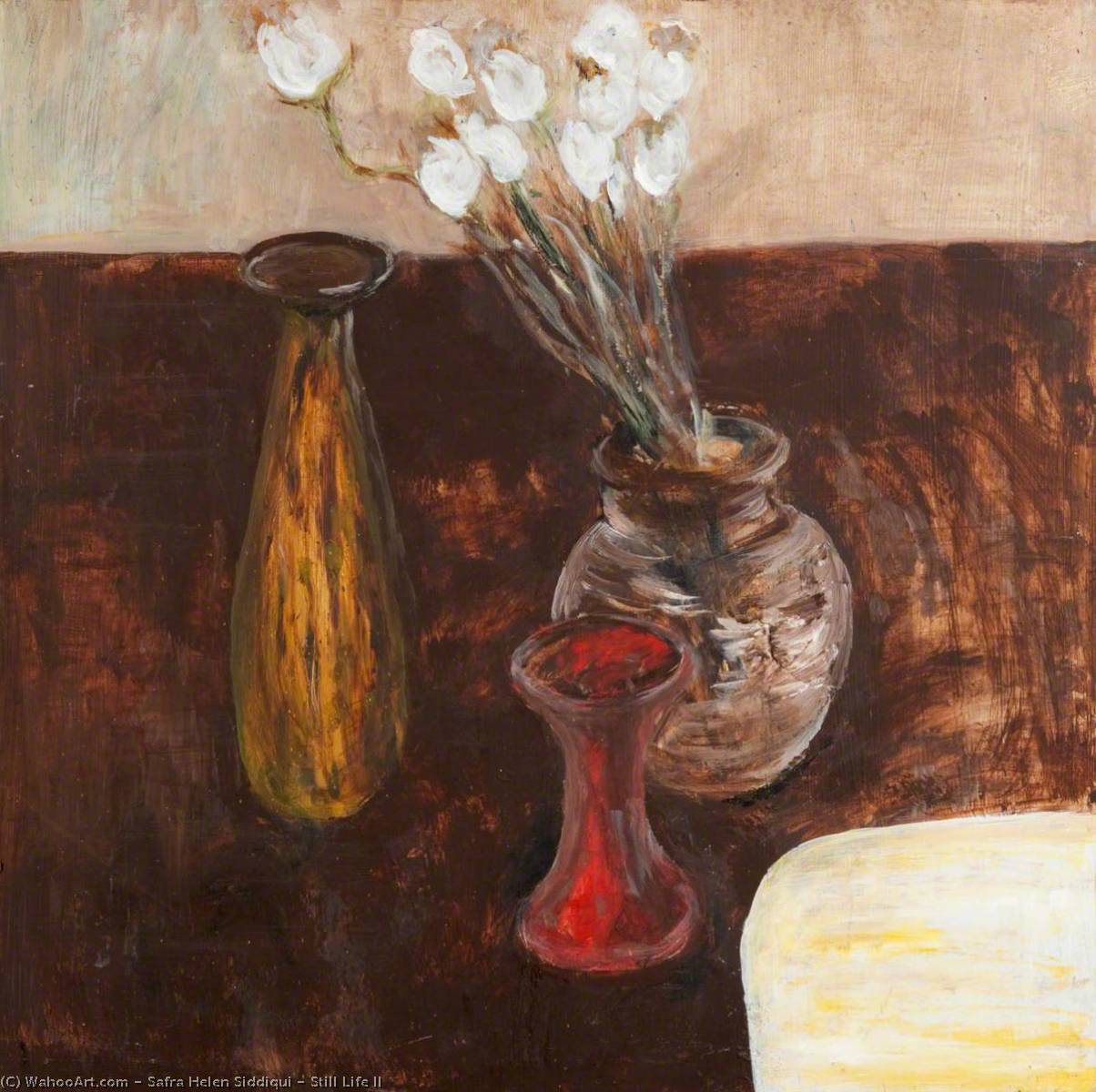 Wikioo.org - The Encyclopedia of Fine Arts - Painting, Artwork by Safra Helen Siddiqui - Still Life II
