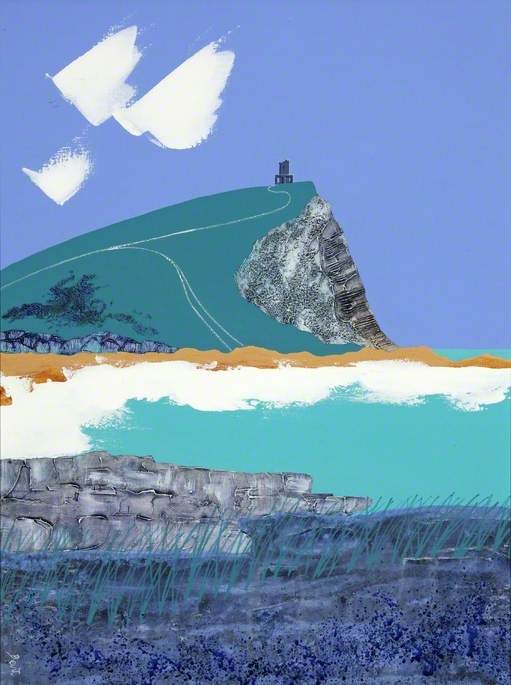 Wikioo.org - The Encyclopedia of Fine Arts - Painting, Artwork by Bev Miller - Clavell's Tower, Kimmeridge, Dorset