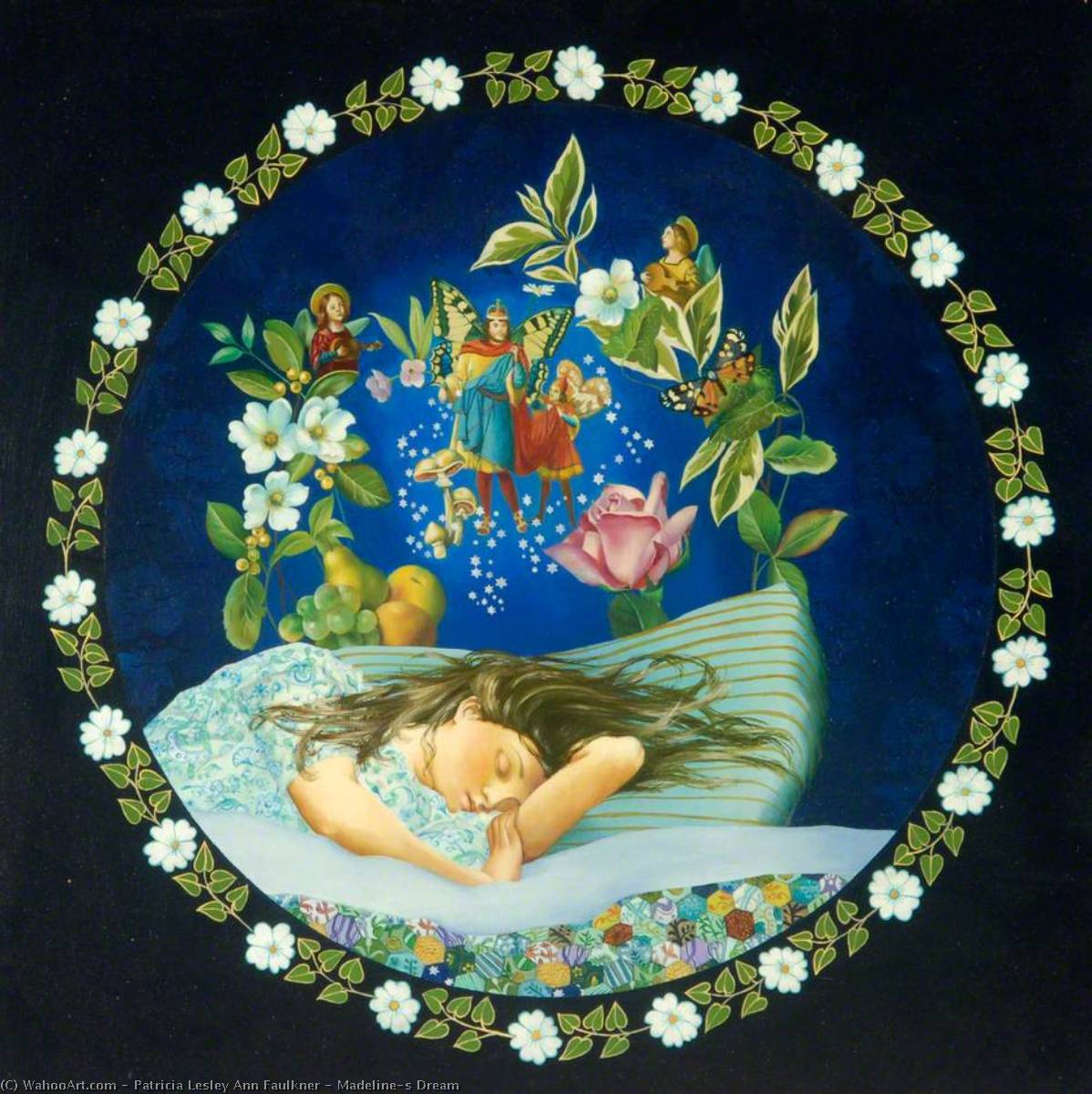 Wikioo.org - The Encyclopedia of Fine Arts - Painting, Artwork by Patricia Lesley Ann Faulkner - Madeline's Dream