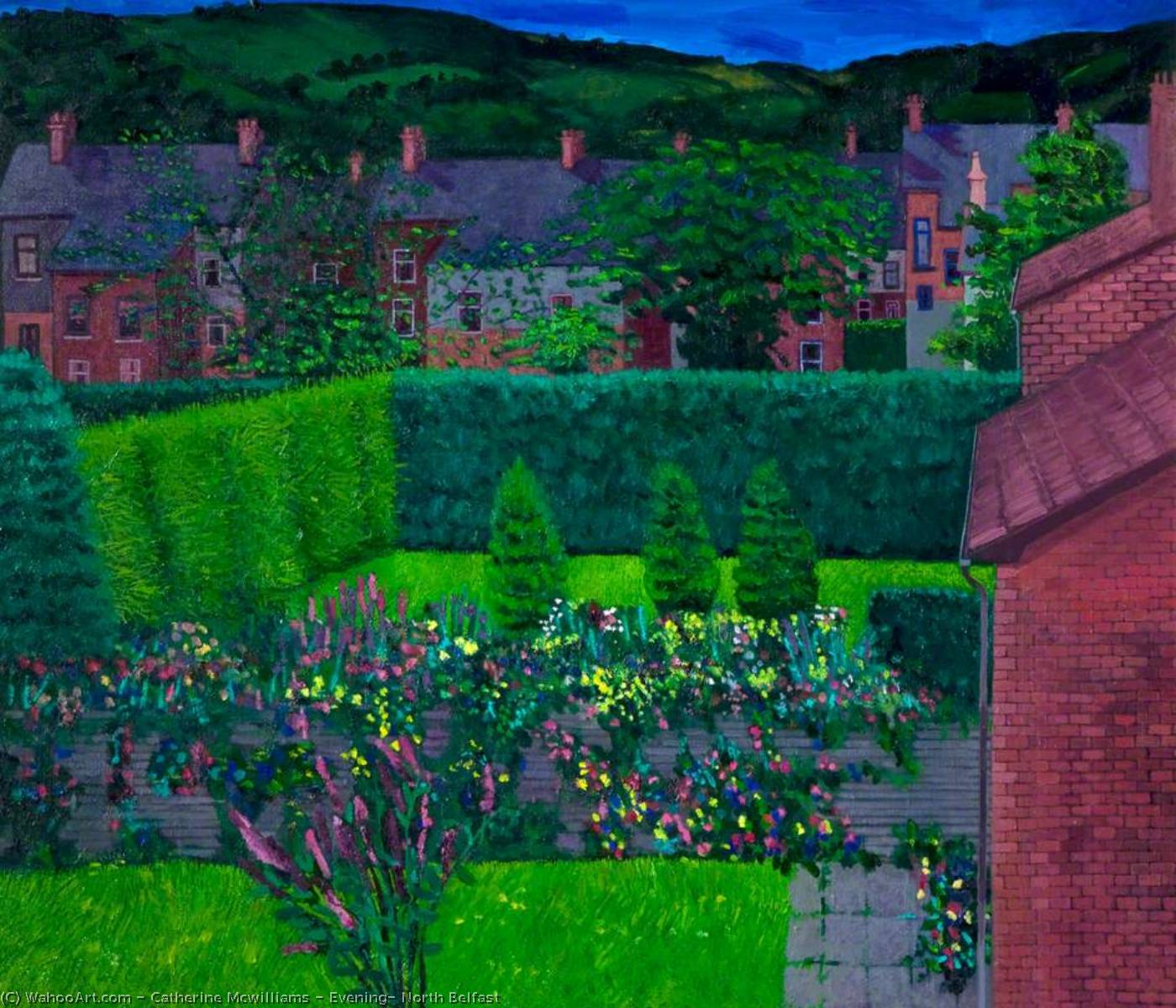 Wikioo.org - The Encyclopedia of Fine Arts - Painting, Artwork by Catherine Mcwilliams - Evening, North Belfast