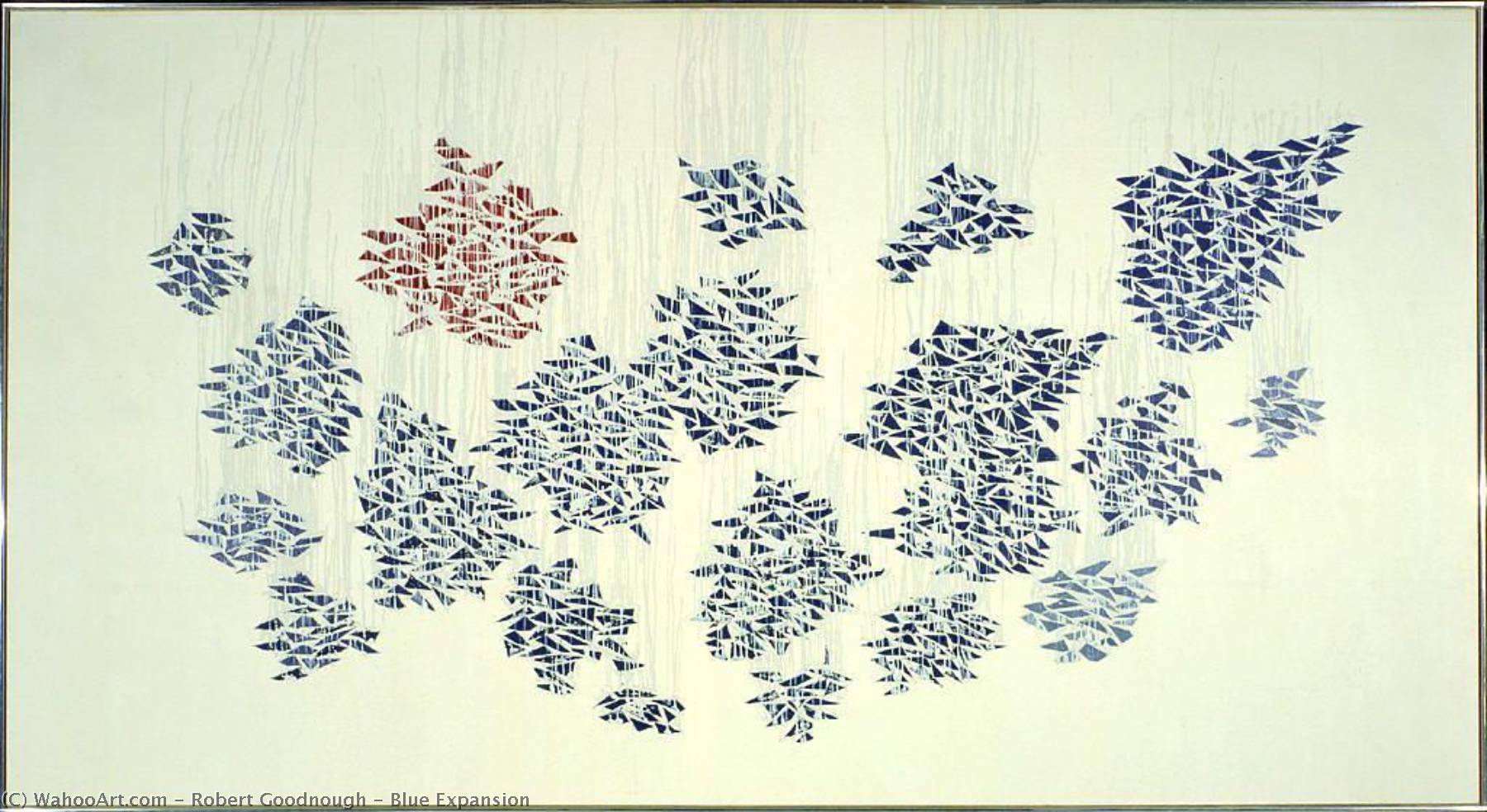 WikiOO.org - Енциклопедія образотворчого мистецтва - Живопис, Картини
 Robert Goodnough - Blue Expansion