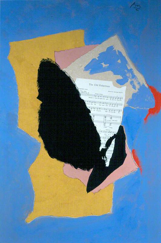 Wikioo.org - The Encyclopedia of Fine Arts - Painting, Artwork by Robert Motherwell - Scottish Ballad