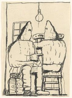 Wikioo.org - The Encyclopedia of Fine Arts - Painting, Artwork by Philip Guston - Discussion I