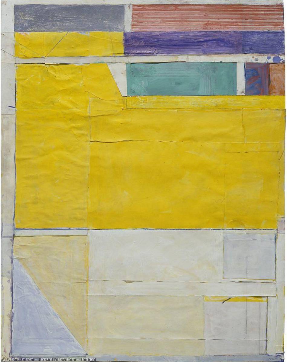 Wikioo.org - The Encyclopedia of Fine Arts - Painting, Artwork by Richard Diebenkorn - Untitled