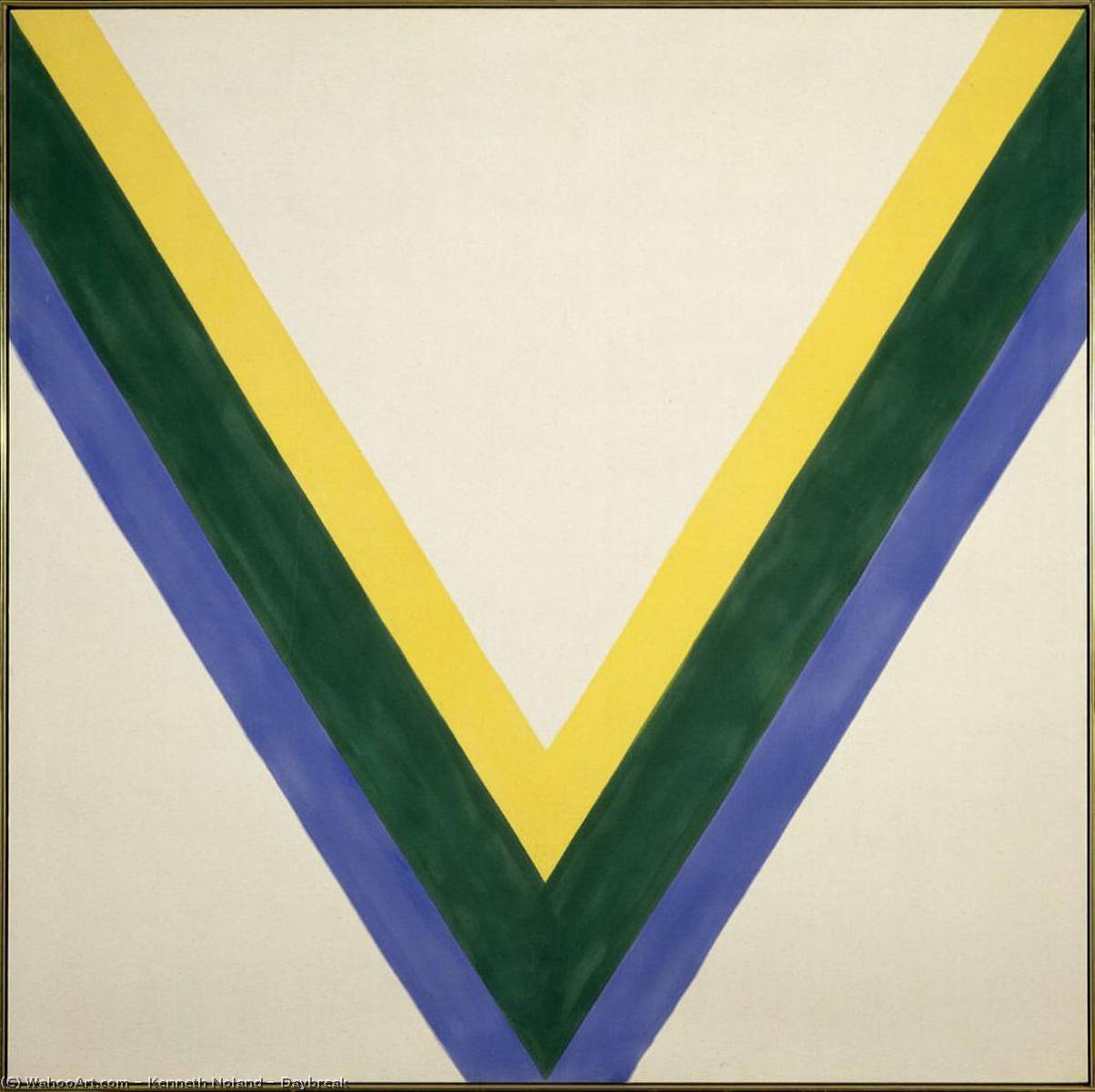 Wikioo.org - The Encyclopedia of Fine Arts - Painting, Artwork by Kenneth Noland - Daybreak