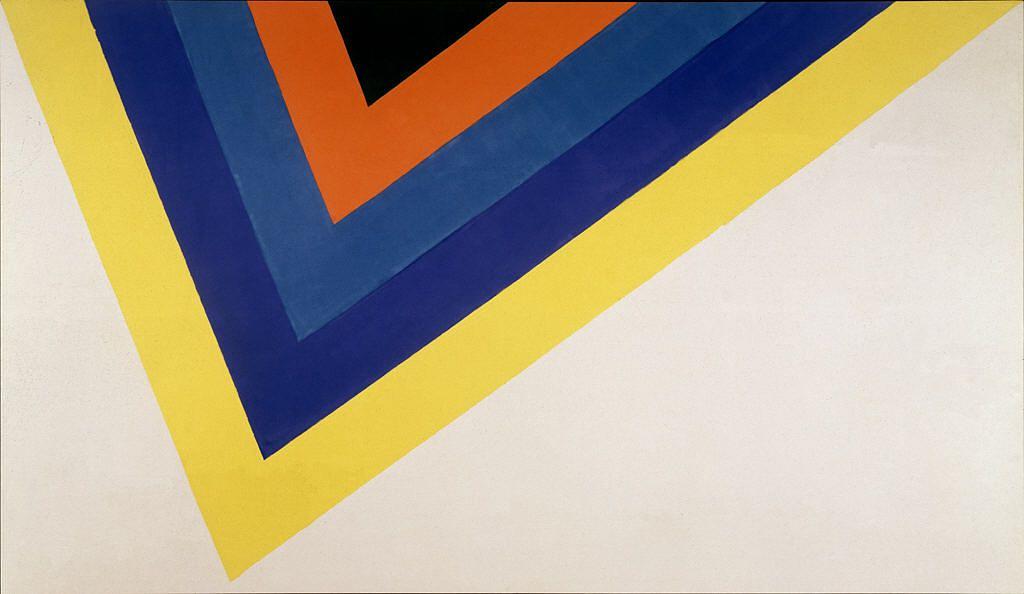 Wikioo.org - The Encyclopedia of Fine Arts - Painting, Artwork by Kenneth Noland - Bend Sinister