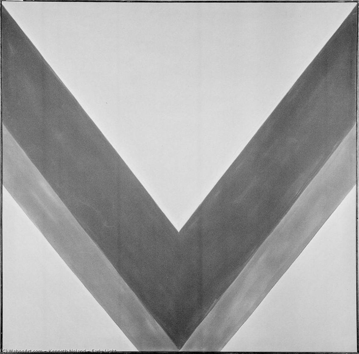 Wikioo.org - The Encyclopedia of Fine Arts - Painting, Artwork by Kenneth Noland - Early Light