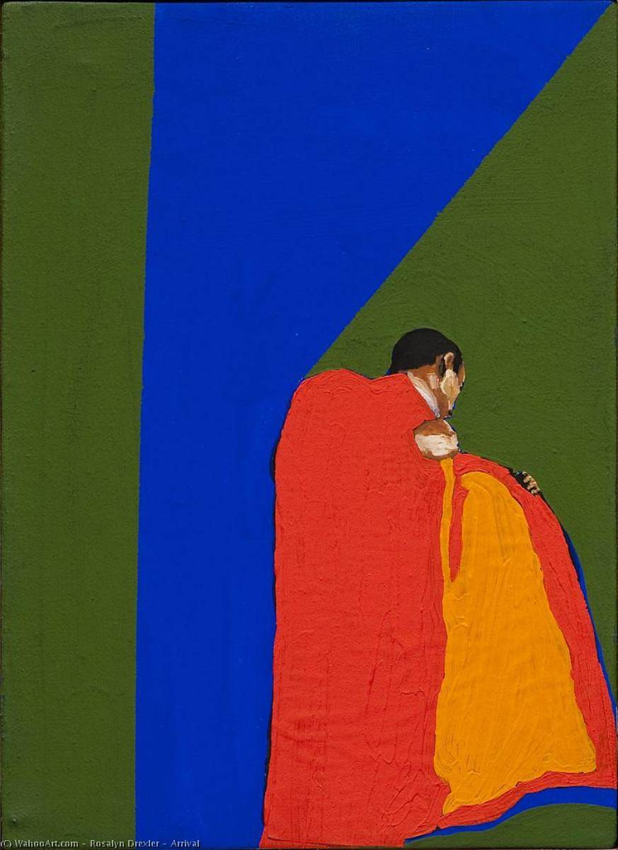 Wikioo.org - The Encyclopedia of Fine Arts - Painting, Artwork by Rosalyn Drexler - Arrival