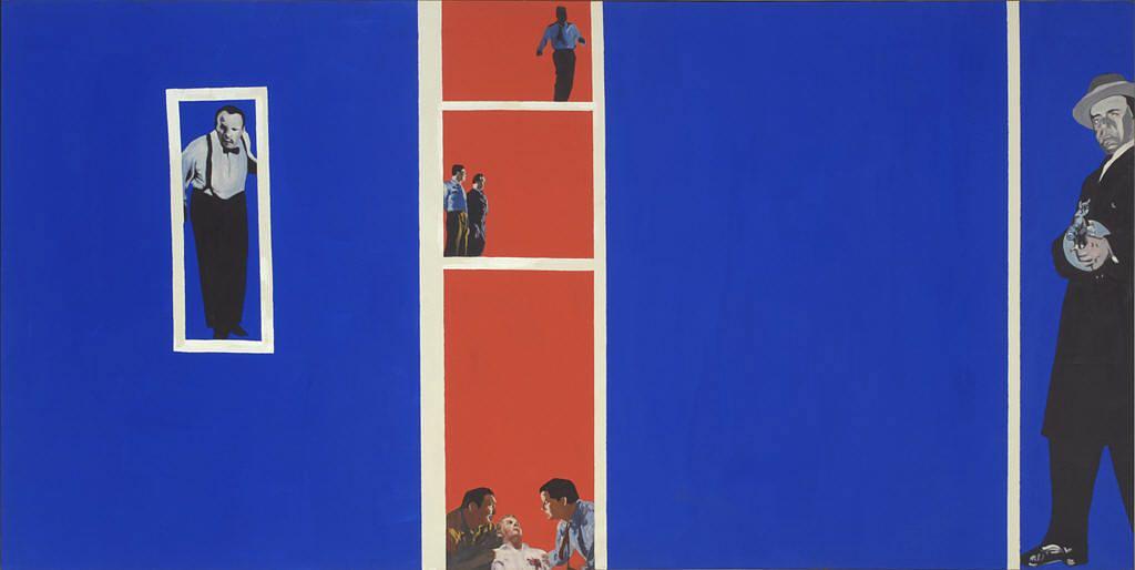 Wikioo.org - The Encyclopedia of Fine Arts - Painting, Artwork by Rosalyn Drexler - Home Movies