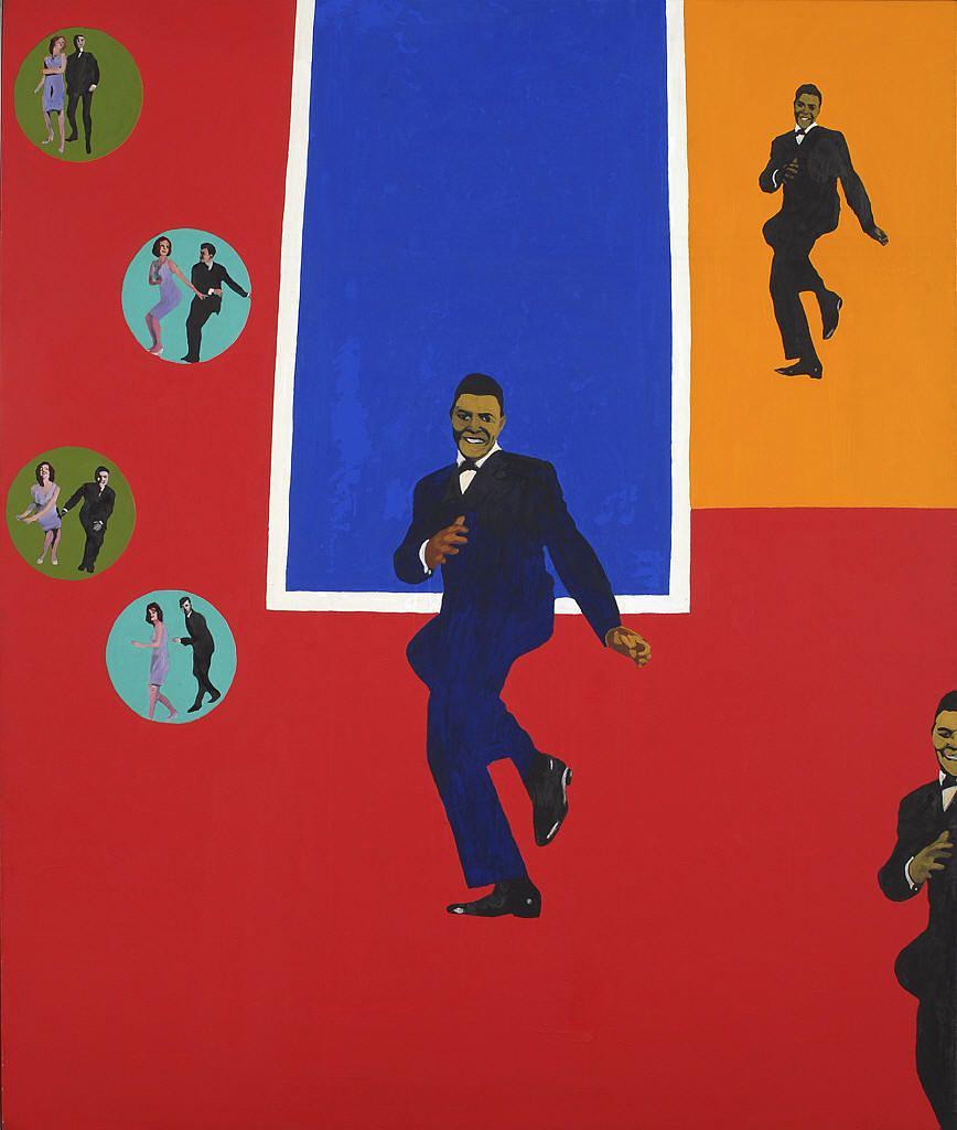 Wikioo.org - The Encyclopedia of Fine Arts - Painting, Artwork by Rosalyn Drexler - Chubby Checker