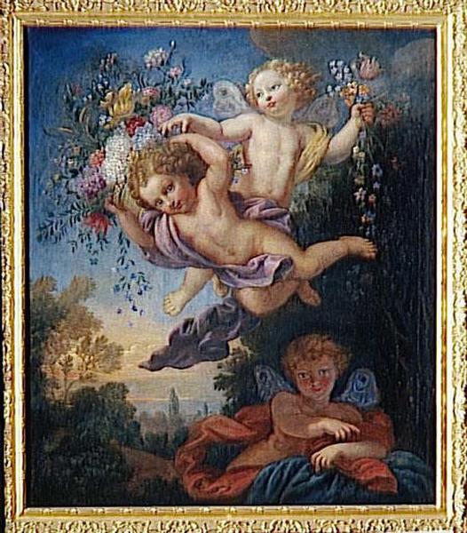 Wikioo.org - The Encyclopedia of Fine Arts - Painting, Artwork by Michel Corneille (Corneille L'ancien) - LE SOIR