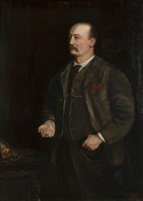 Wikioo.org - The Encyclopedia of Fine Arts - Painting, Artwork by Emily C Way - Edward Montagu (1839–1916), 8th Earl of Sandwich