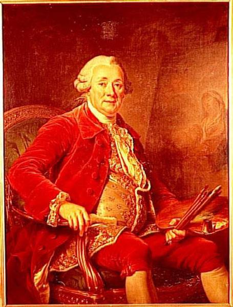 Wikioo.org – L'Encyclopédie des Beaux Arts - Peinture, Oeuvre de Adélaide Labille Guiard - CHARLES AMEDEE PHILIPPE VAN LOO ( 1719 1795 )