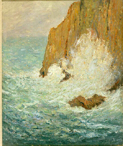 Wikioo.org - The Encyclopedia of Fine Arts - Painting, Artwork by Maxime Emile Louis Maufra - Grosse mer