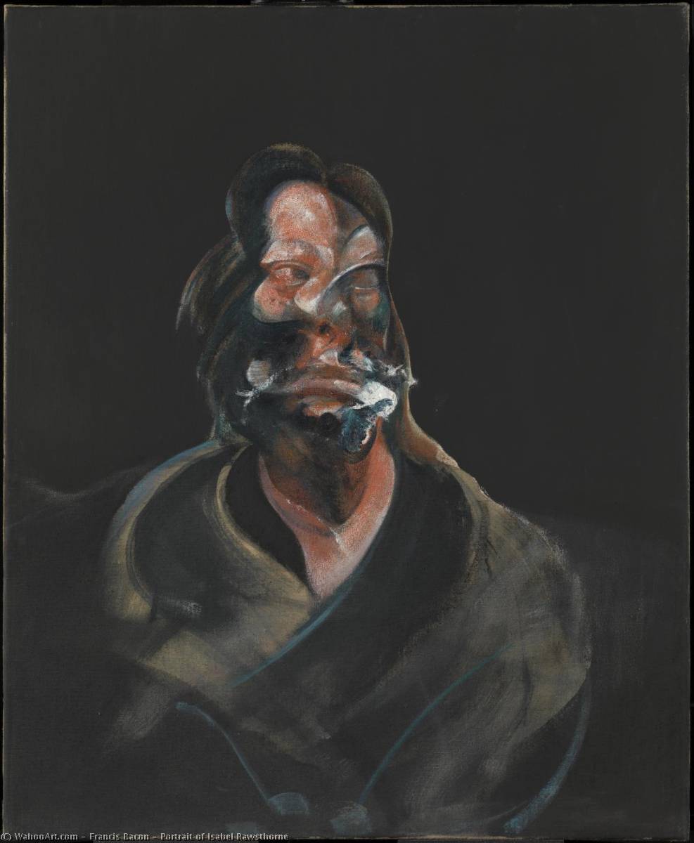 WikiOO.org - Encyclopedia of Fine Arts - Lukisan, Artwork Francis Bacon - Portrait of Isabel Rawsthorne