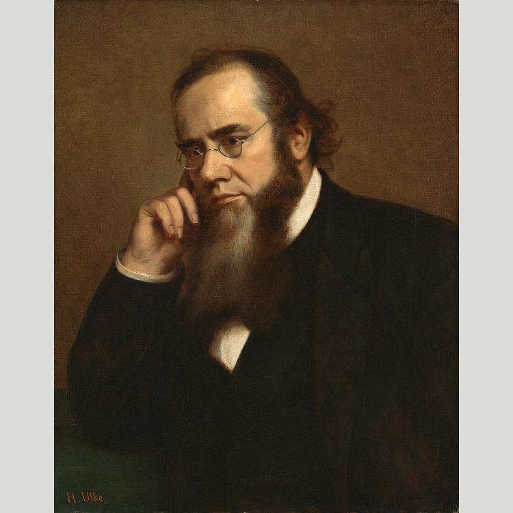 Wikioo.org - The Encyclopedia of Fine Arts - Painting, Artwork by Henry Ulke - Edwin McMasters Stanton