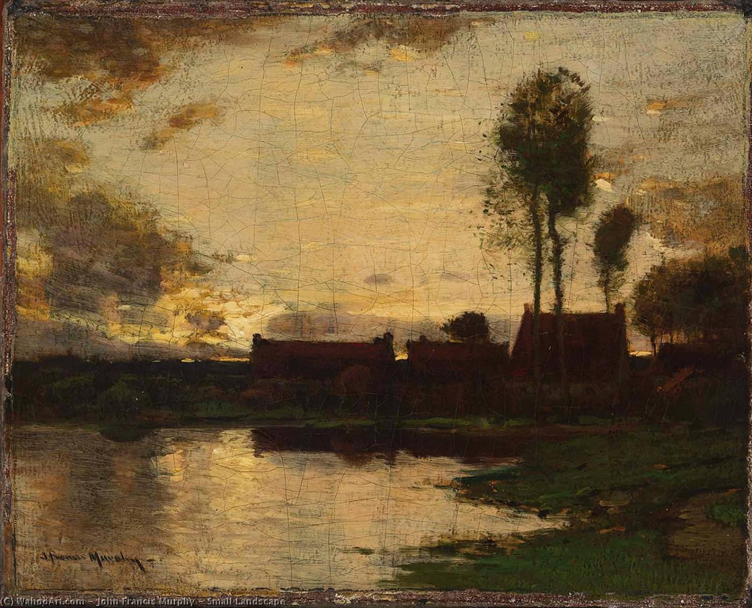 Wikioo.org - The Encyclopedia of Fine Arts - Painting, Artwork by John Francis Murphy - Small Landscape