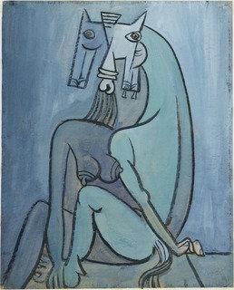 Wikioo.org - The Encyclopedia of Fine Arts - Painting, Artwork by Wifredo Lam - Satan