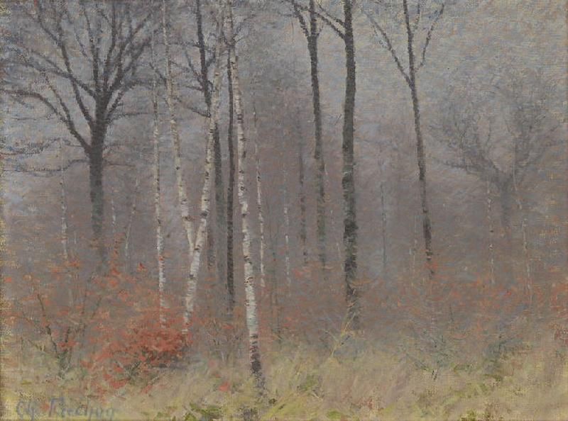 Wikioo.org - The Encyclopedia of Fine Arts - Painting, Artwork by Frechon Charles - Sous bois