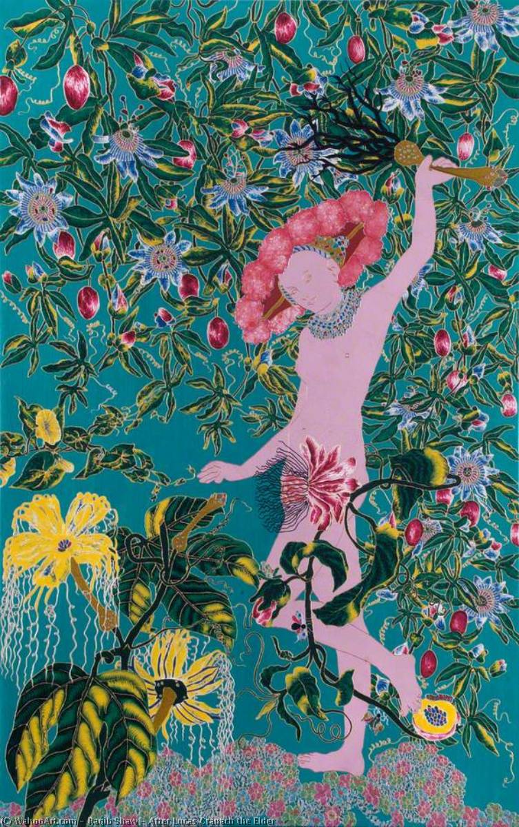 WikiOO.org - دایره المعارف هنرهای زیبا - نقاشی، آثار هنری Raqib Shaw - After Lucas Cranach the Elder