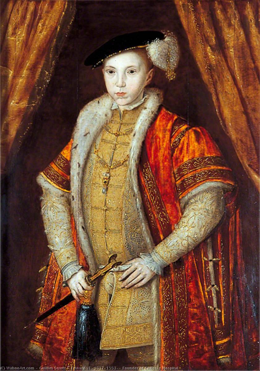 Wikioo.org - The Encyclopedia of Fine Arts - Painting, Artwork by Guillim Scrots - Edward VI (1537–1553), Founder of Christ's Hospital