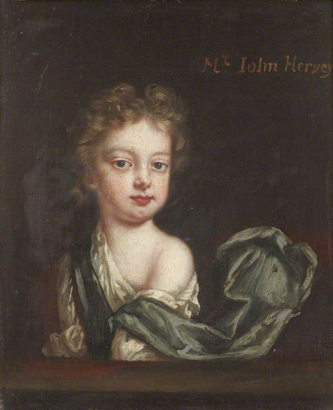 Wikioo.org - The Encyclopedia of Fine Arts - Painting, Artwork by Joseph Brook - Lord John Hervey (1696–1743), 2nd Baron Hervey of Ickworth, PC, MP, as a Child