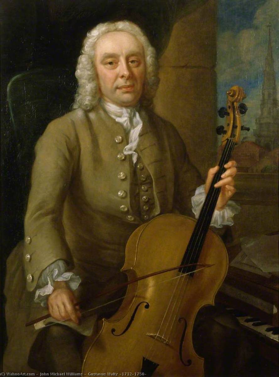 Wikioo.org - The Encyclopedia of Fine Arts - Painting, Artwork by John Michael Williams - Gustavus Waltz (1732–1750)
