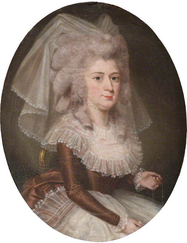 Wikioo.org - The Encyclopedia of Fine Arts - Painting, Artwork by Francis Alleyne - Sophia von Schramm (1742–1786), Mrs Thomas Conway