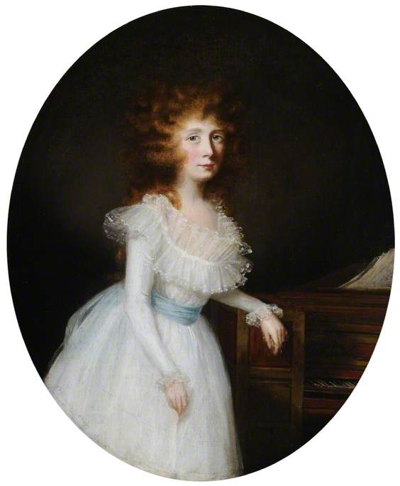 Wikioo.org - The Encyclopedia of Fine Arts - Painting, Artwork by Francis Alleyne - Mary McDonald Chichester (1768–1825), Wife of Thomas Hugh Clifford Constable