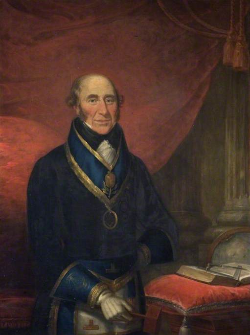 Wikioo.org - The Encyclopedia of Fine Arts - Painting, Artwork by Philip August Gaugain - Sir William Champion de Crespigny (1765–1829), 2nd Bt