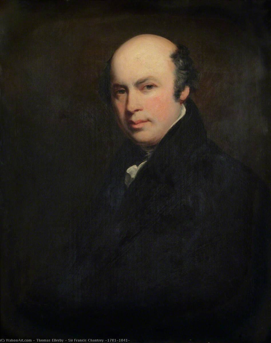 Wikioo.org - The Encyclopedia of Fine Arts - Painting, Artwork by Thomas Ellerby - Sir Francis Chantrey (1781–1841)