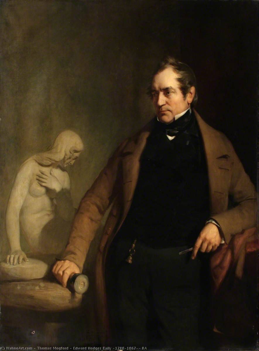 Wikioo.org - The Encyclopedia of Fine Arts - Painting, Artwork by Thomas Mogford - Edward Hodges Baily (1788–1867), RA