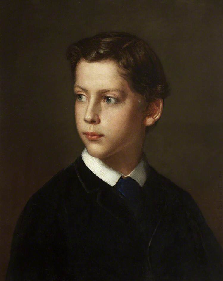 Wikioo.org - The Encyclopedia of Fine Arts - Painting, Artwork by Guido Philipp Schmitt - Frederic Dundas Harford (1862–1931) as a Boy