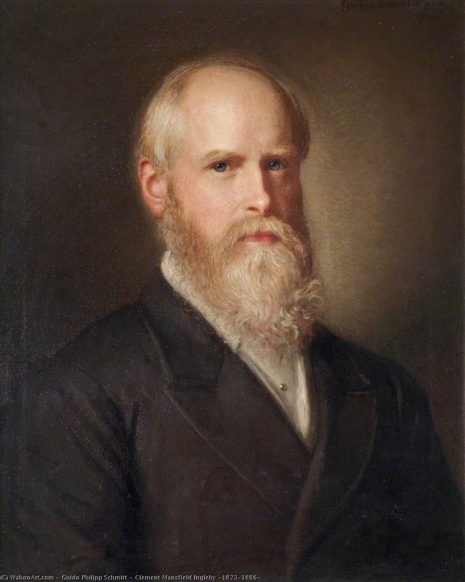WikiOO.org - Εγκυκλοπαίδεια Καλών Τεχνών - Ζωγραφική, έργα τέχνης Guido Philipp Schmitt - Clement Mansfield Ingleby (1823–1886)