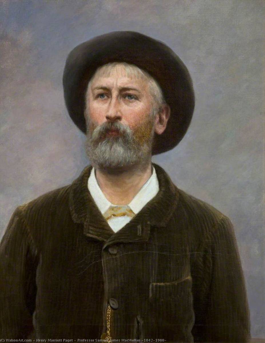 Wikioo.org - The Encyclopedia of Fine Arts - Painting, Artwork by Henry Marriott Paget - Professor Samuel James MacMullan (1842–1900)