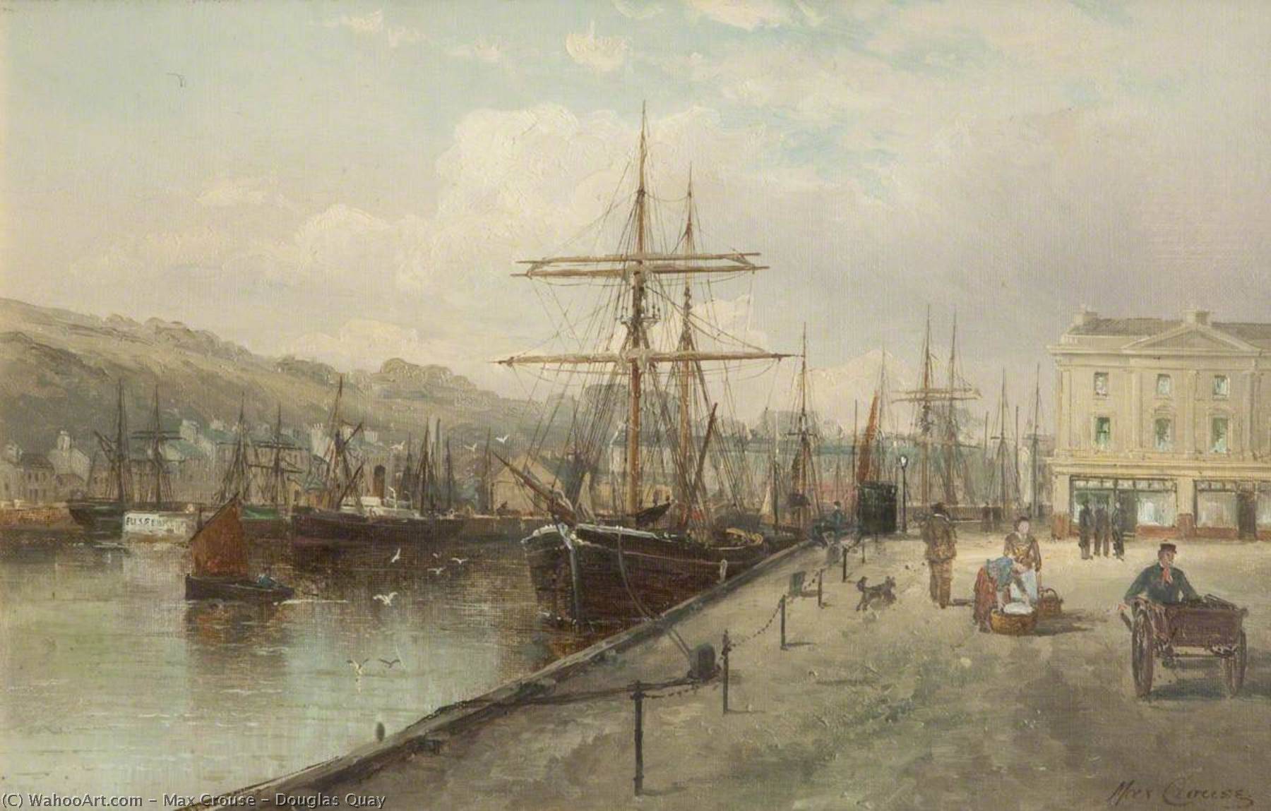 Wikioo.org - The Encyclopedia of Fine Arts - Painting, Artwork by Max Crouse - Douglas Quay