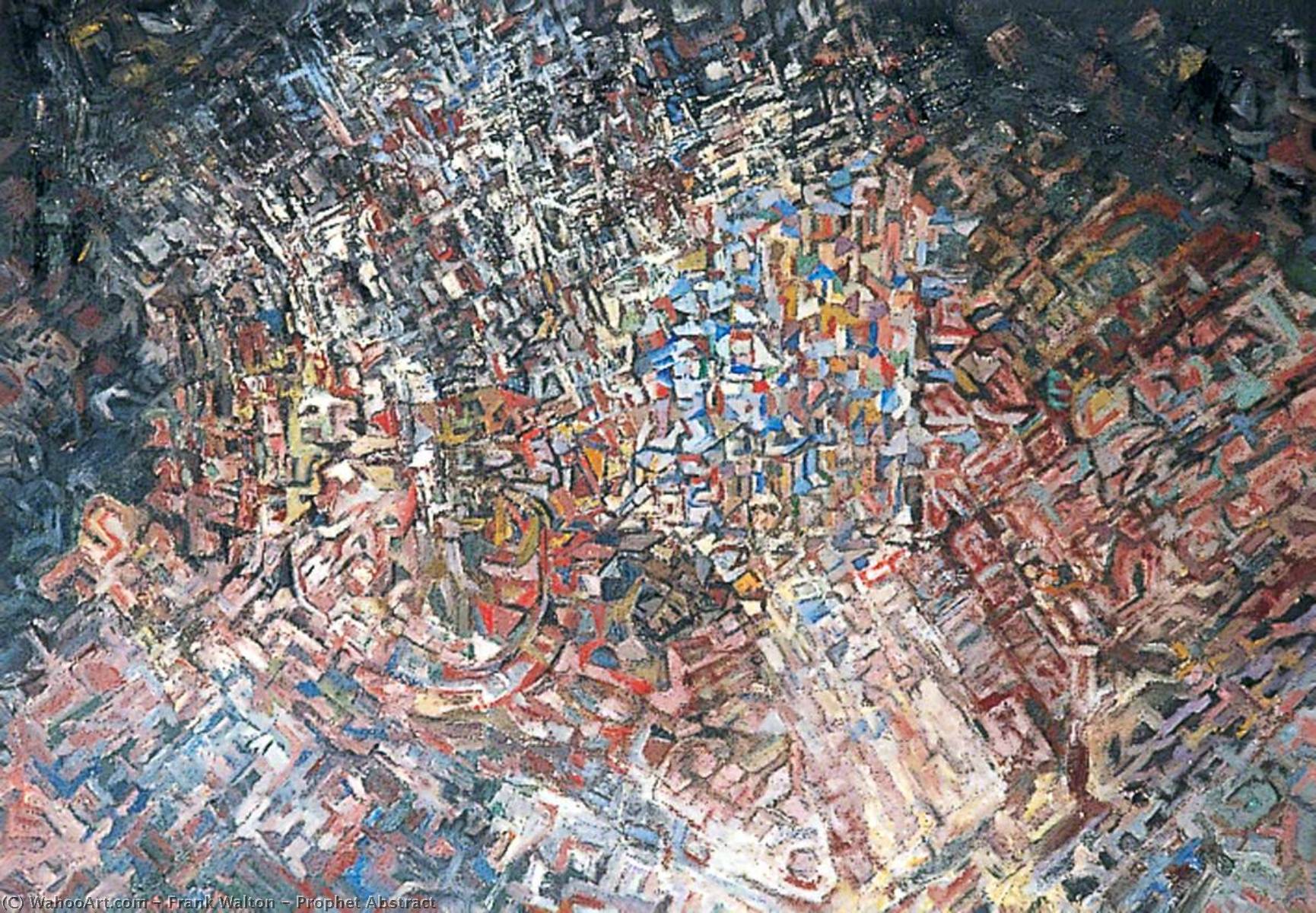 Wikioo.org - The Encyclopedia of Fine Arts - Painting, Artwork by Frank Walton - Prophet Abstract