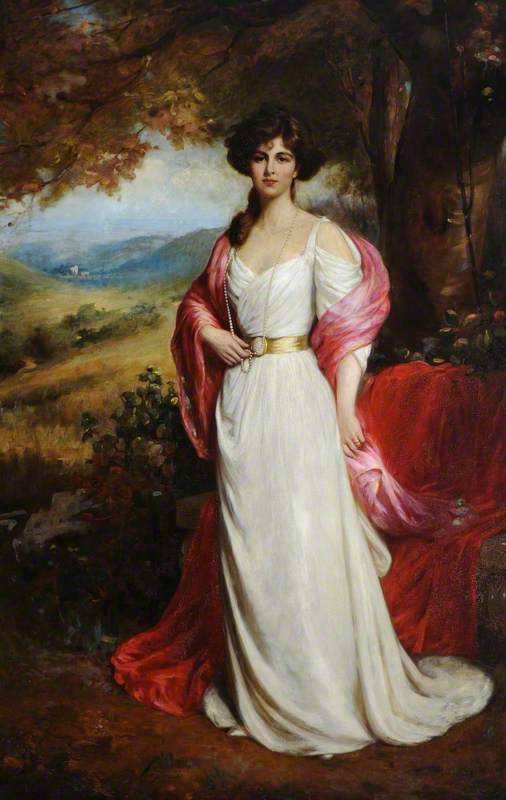 Wikioo.org - The Encyclopedia of Fine Arts - Painting, Artwork by Ellis William Roberts - The Honourable Enid Edith Wilson (1878–1957), Countess of Chesterfield