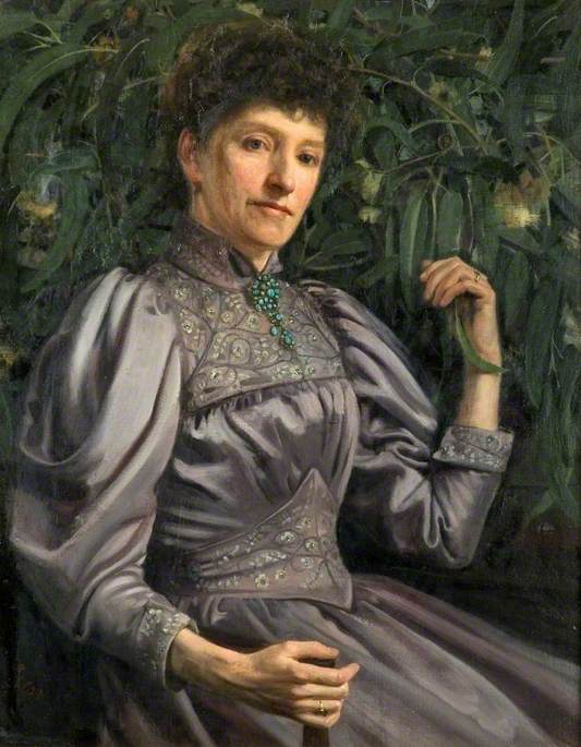 Wikioo.org - The Encyclopedia of Fine Arts - Painting, Artwork by Joseph Wilson Forster - Portrait of a Lady
