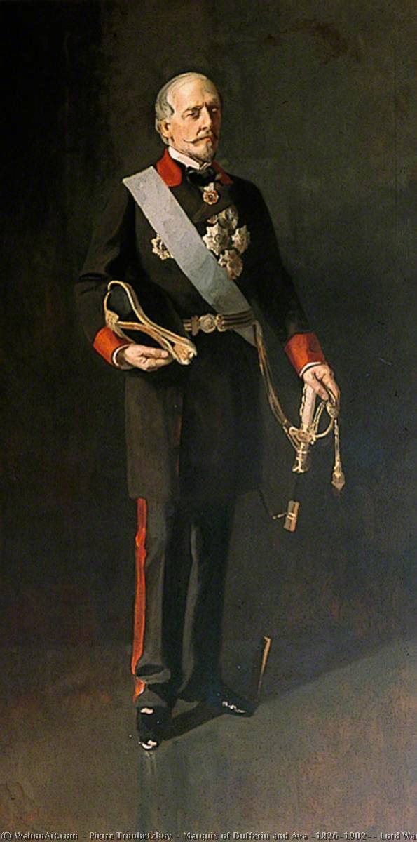 Wikioo.org - The Encyclopedia of Fine Arts - Painting, Artwork by Pierre Troubetzkoy - Marquis of Dufferin and Ava (1826–1902), Lord Warden of the Cinque Ports