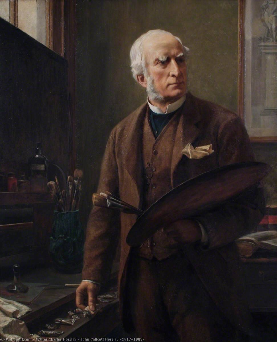 Wikioo.org - The Encyclopedia of Fine Arts - Painting, Artwork by Walter Charles Horsley - John Callcott Horsley (1817–1903)