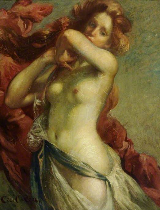 Wikioo.org - The Encyclopedia of Fine Arts - Painting, Artwork by Cecil William Rea - Nude