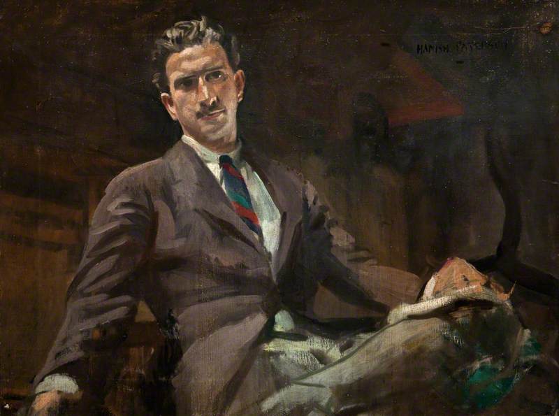 Wikioo.org - The Encyclopedia of Fine Arts - Painting, Artwork by Hamish Constable Paterson - Hamish Constable Paterson (1890–1955), Artist, Self Portrait