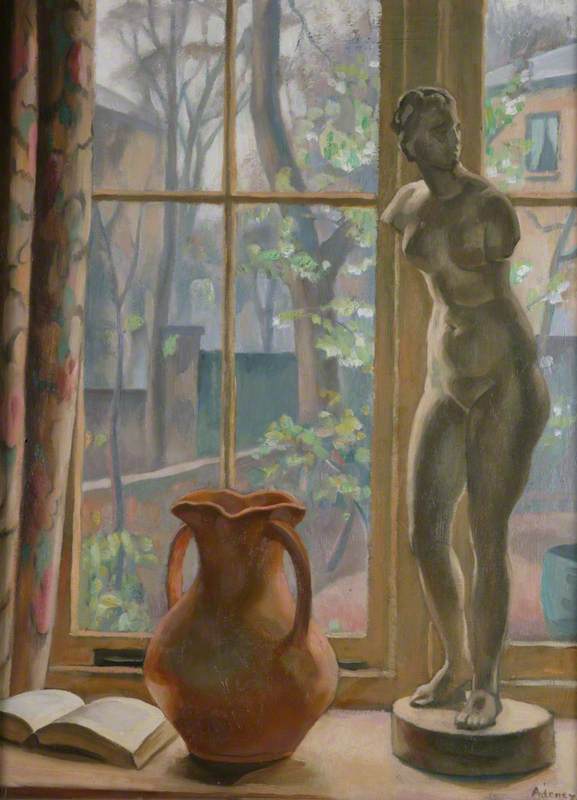 Wikioo.org - The Encyclopedia of Fine Arts - Painting, Artwork by William Bernard Adeney - The Window